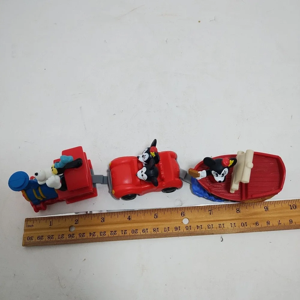 2020 & 2022 McDonald's Happy Meal Toys Mickey & Minnie Railway Pirates Carribean